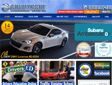 Tablet Screenshot of drivewithglobal.com